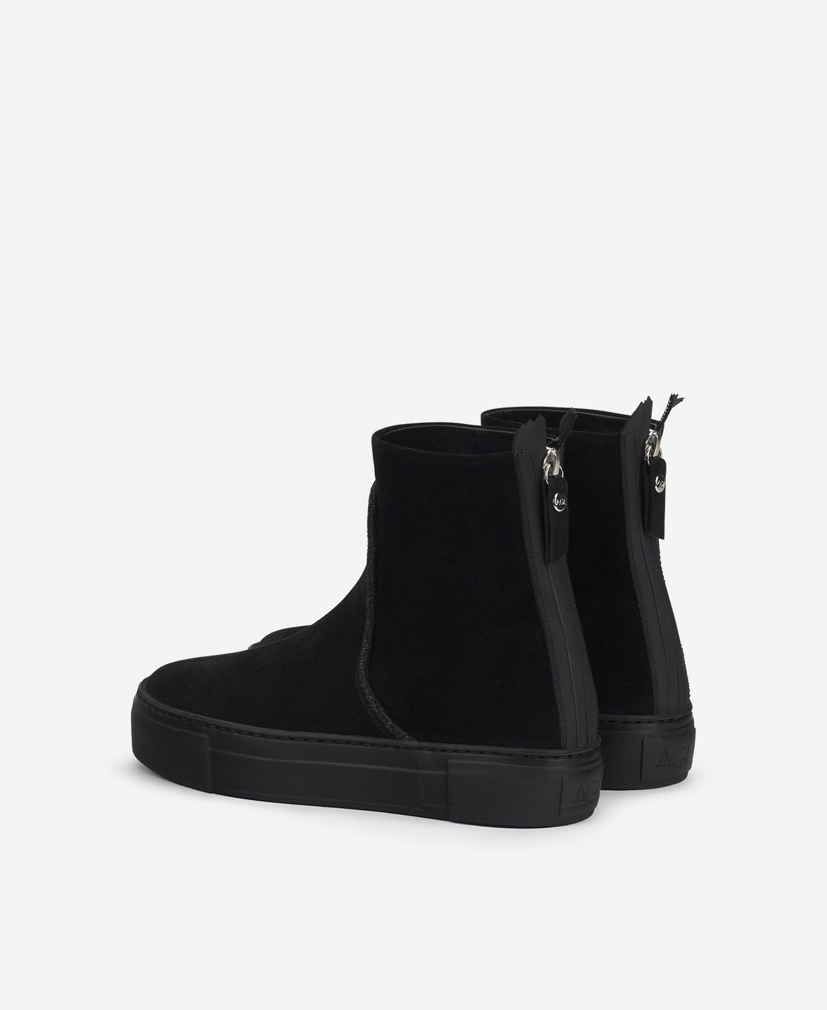 Agl Sneaker in velour con strass Nero Meghan strass Negozi Online