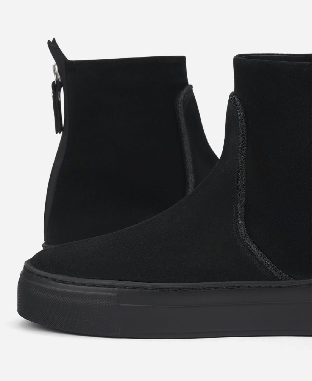 Agl Sneaker in velour con strass Nero Meghan strass Negozi Online