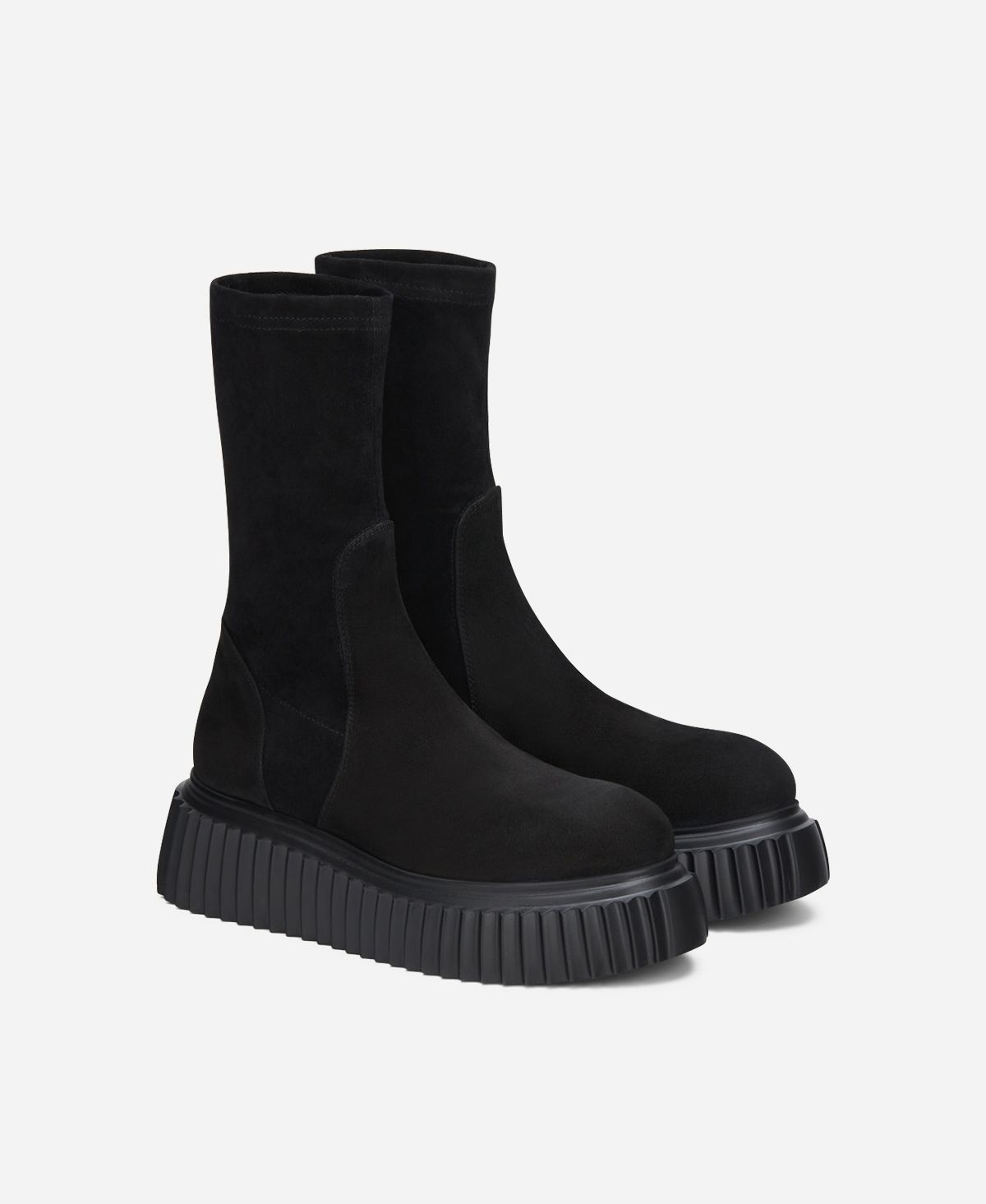 Agl Stivaletto in velour Nero MILAGROS STRETCH Acquista Ora