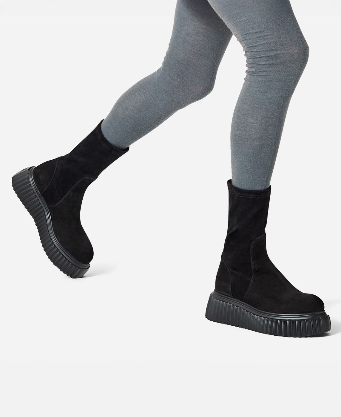 Agl Stivaletto in velour Nero MILAGROS STRETCH Acquista Ora