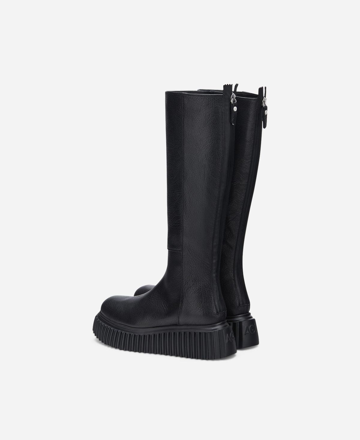Agl Stivale in pelle Nero MILAGROS BOOT Consegna Veloce