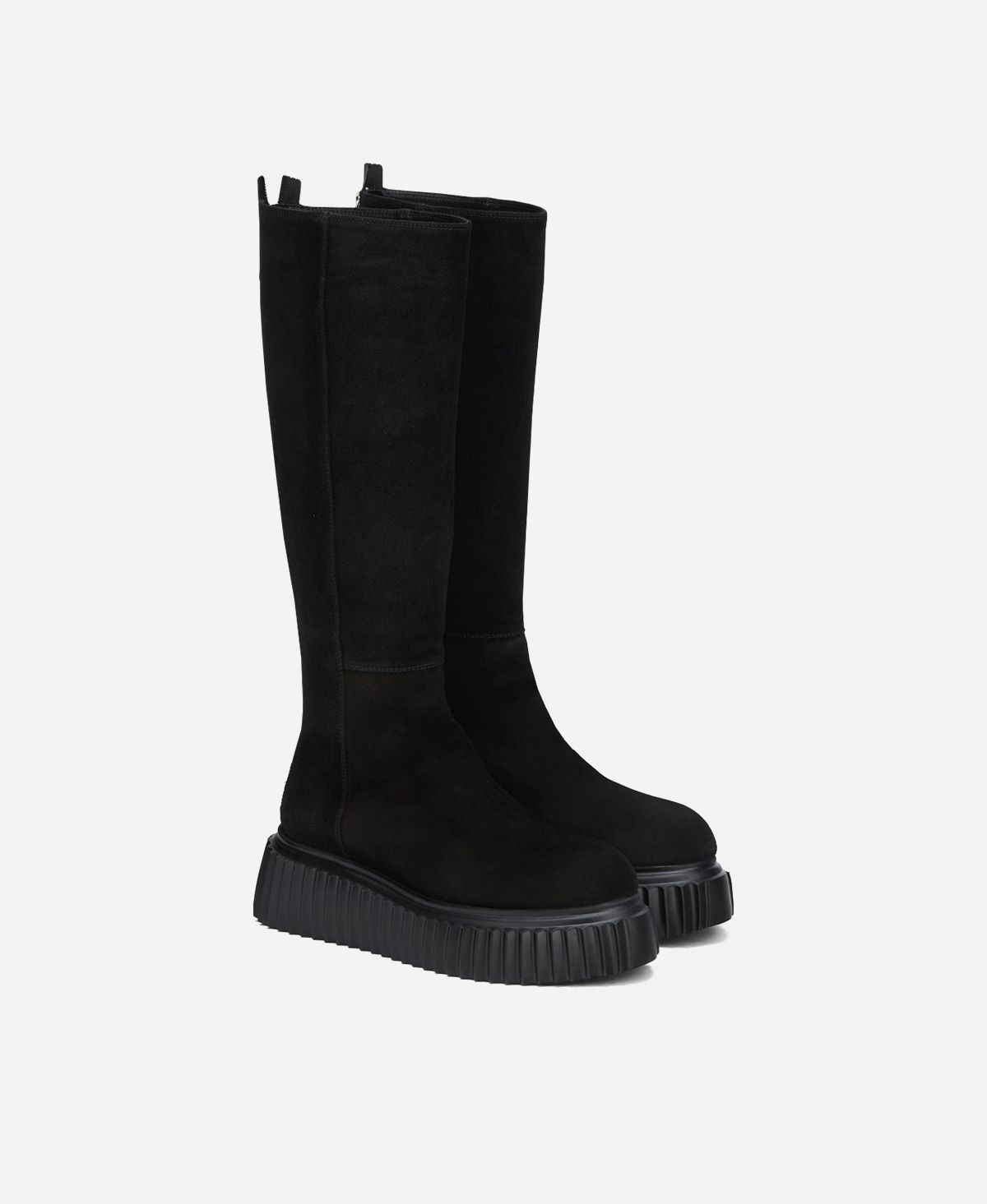 Agl Stivale in velour Nero MILAGROS BOOT Promozione Limitata