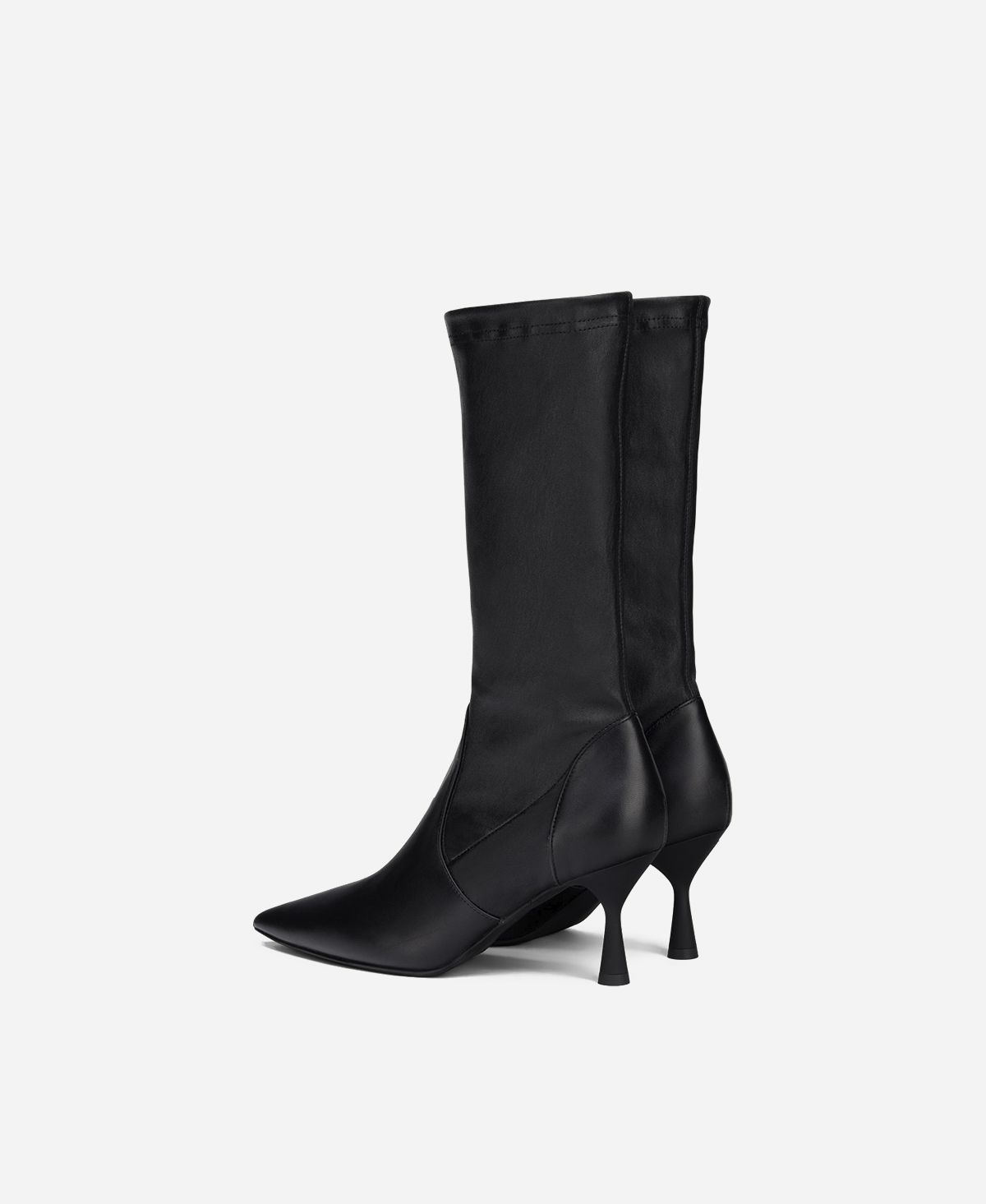 Agl Stivaletto in pelle stretch Nero LILLY Prezzo Ridotto