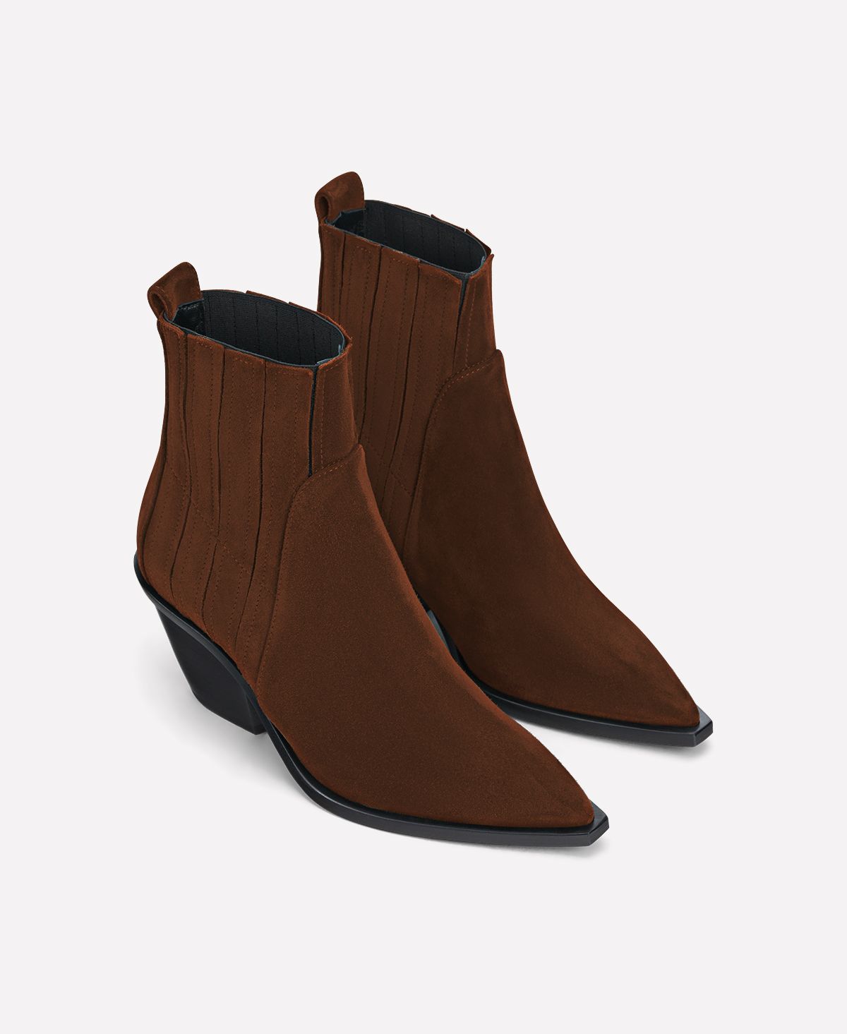 Agl Texano in velour Cuoio Roberta Beat In Vendita
