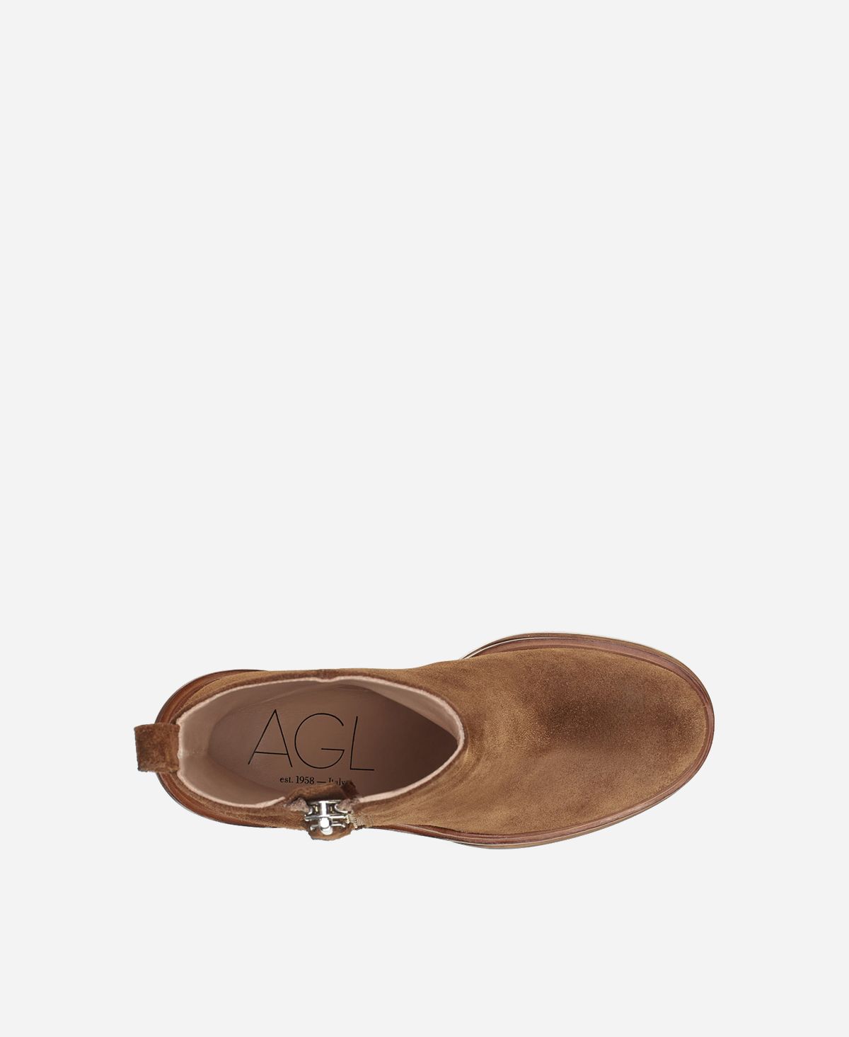 Agl Stivaletto in velour Cuoio Tora Saldi