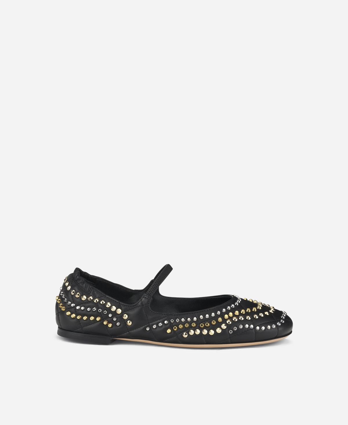 Agl Ballerina con borchie Nero Iris Studs