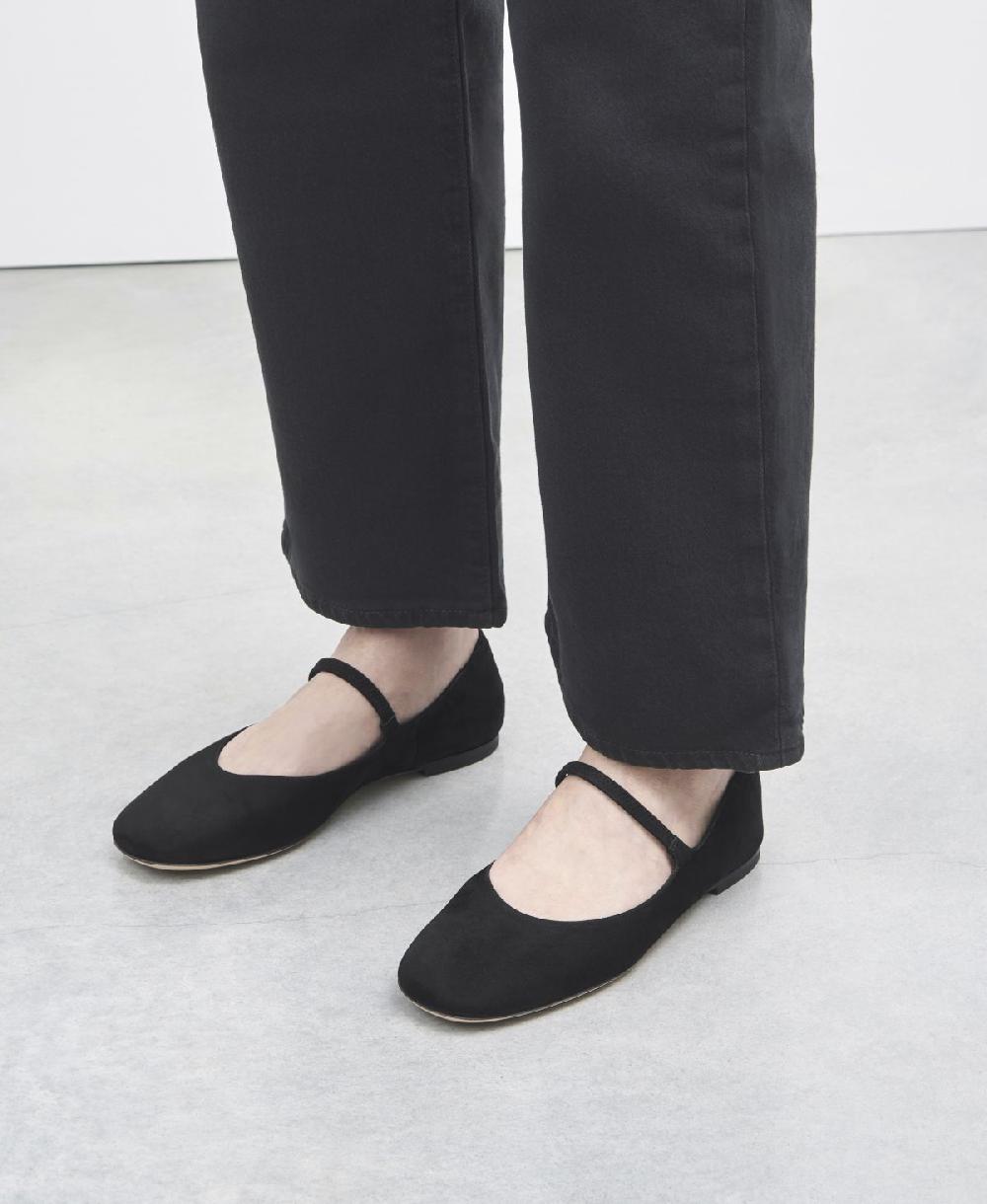 Agl Ballerina in velour Nero Iris I Più Venduti