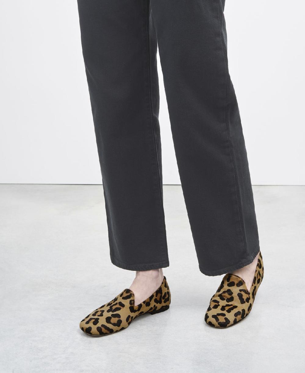 Agl Loafer in cavallino Stampa leopard Selvaggia Negozio