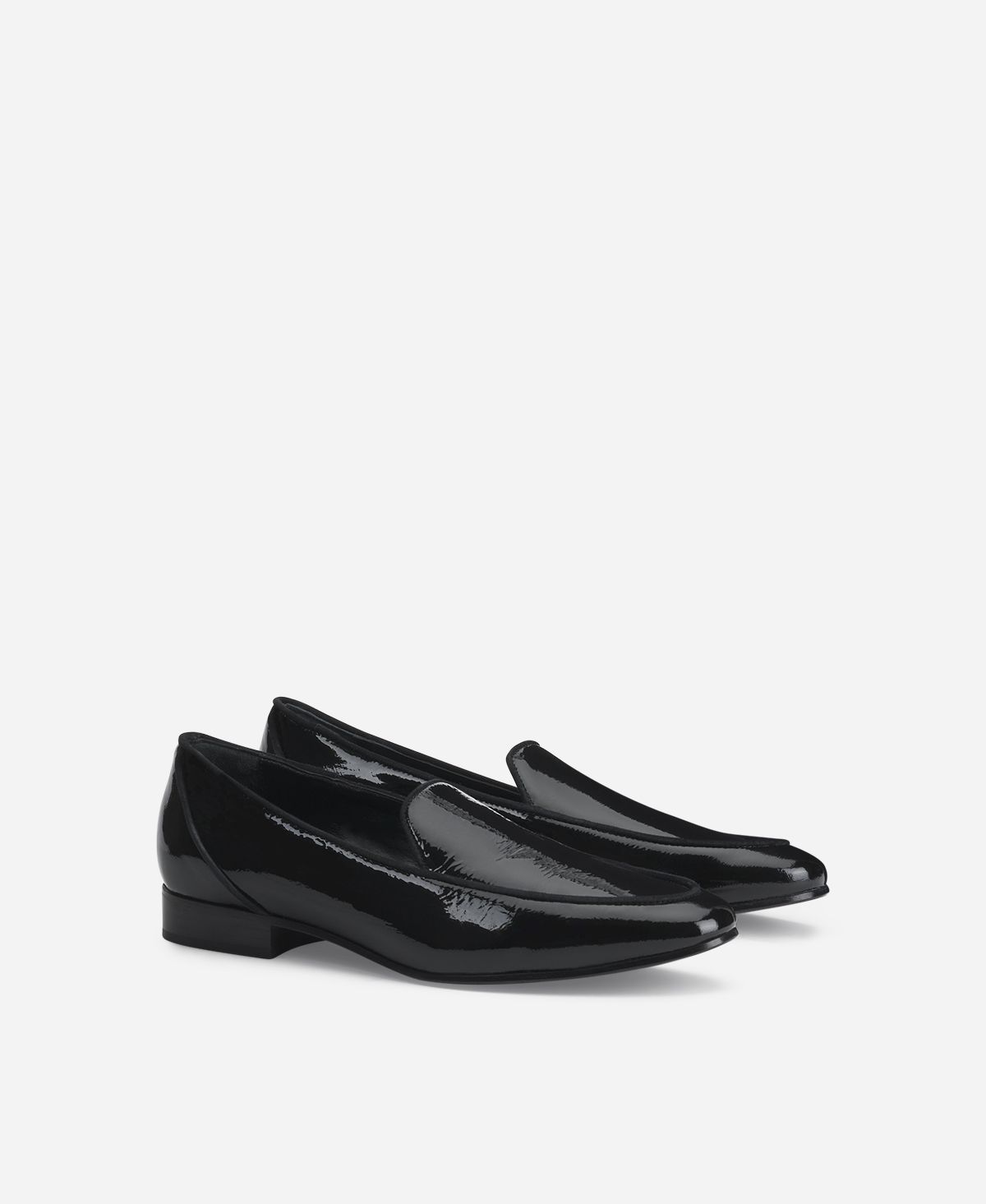 Agl Loafer con profili in suede Nero Costanza Edge Nuova