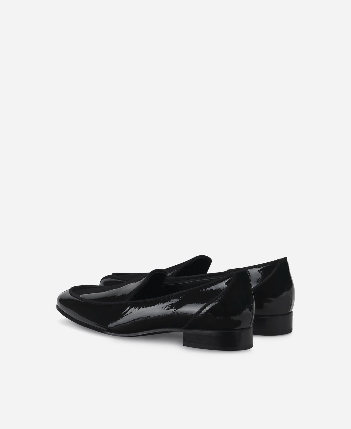 Agl Loafer con profili in suede Nero Costanza Edge Nuova