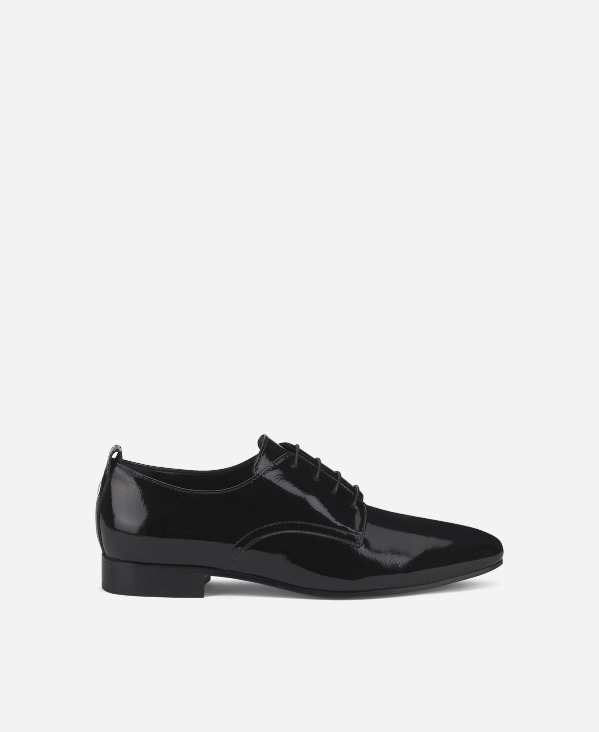 Agl Stringata in vernice Nero Costanza Derby