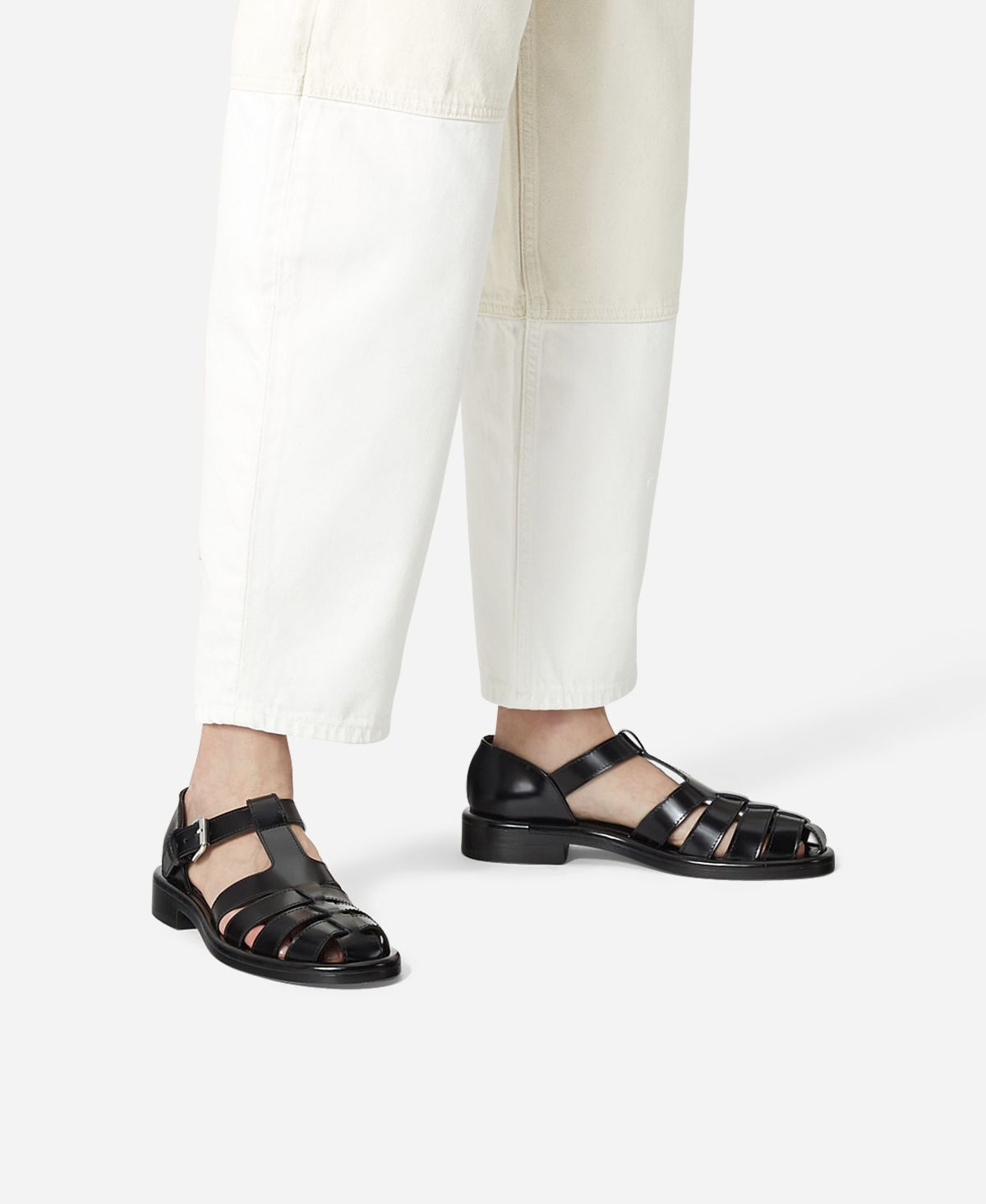 Agl Scarpa a gabbia Nero ALISON OPEN Vendita