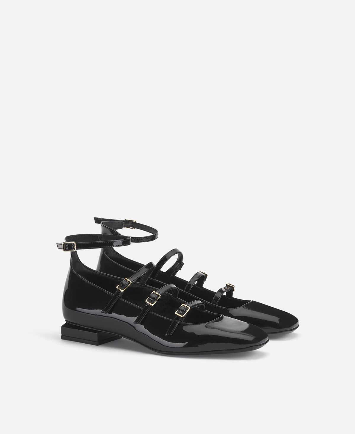 Agl Ballerina con cinturini Nero Angie L Straps Promozione