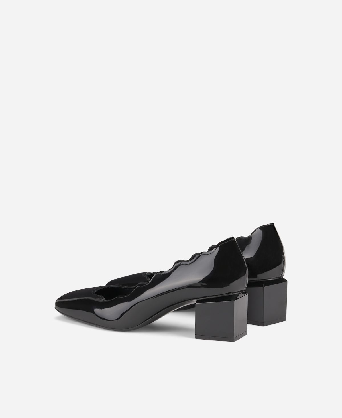 Agl Pump in vernice Nero Angie Wave Spedizione Gratuita