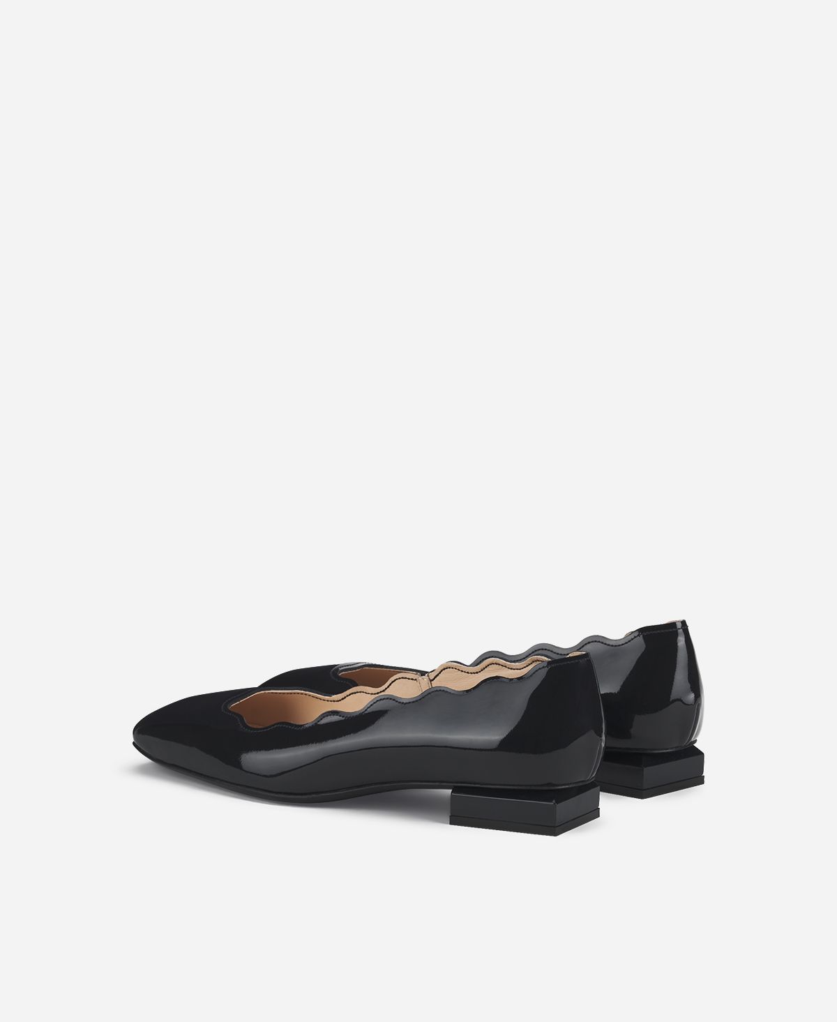 Agl Ballerina in vernice Blu notte Angie L Wave Soddisfazione Garantita