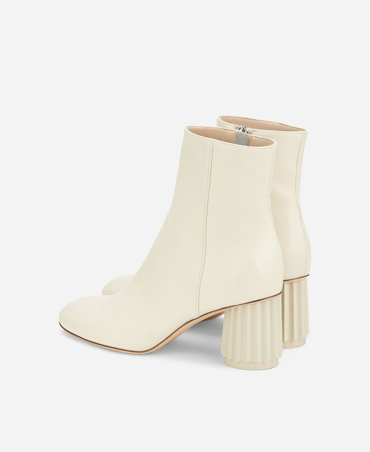 Agl Stivaletto con tacco design Crema Dorica M Bootie Sottocosto