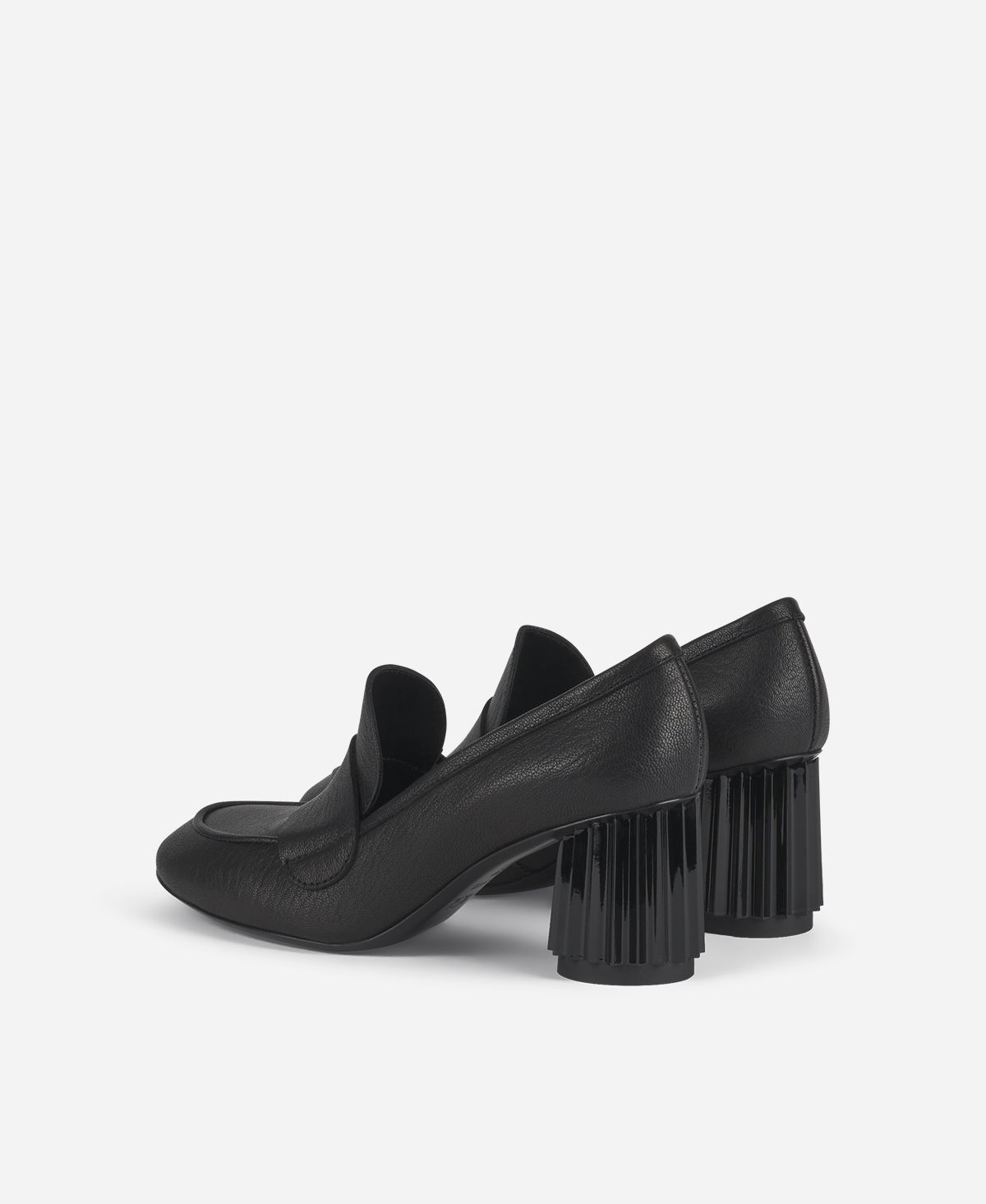 Agl Mocassino con tacco Nero Dorica M Moc Convenienza