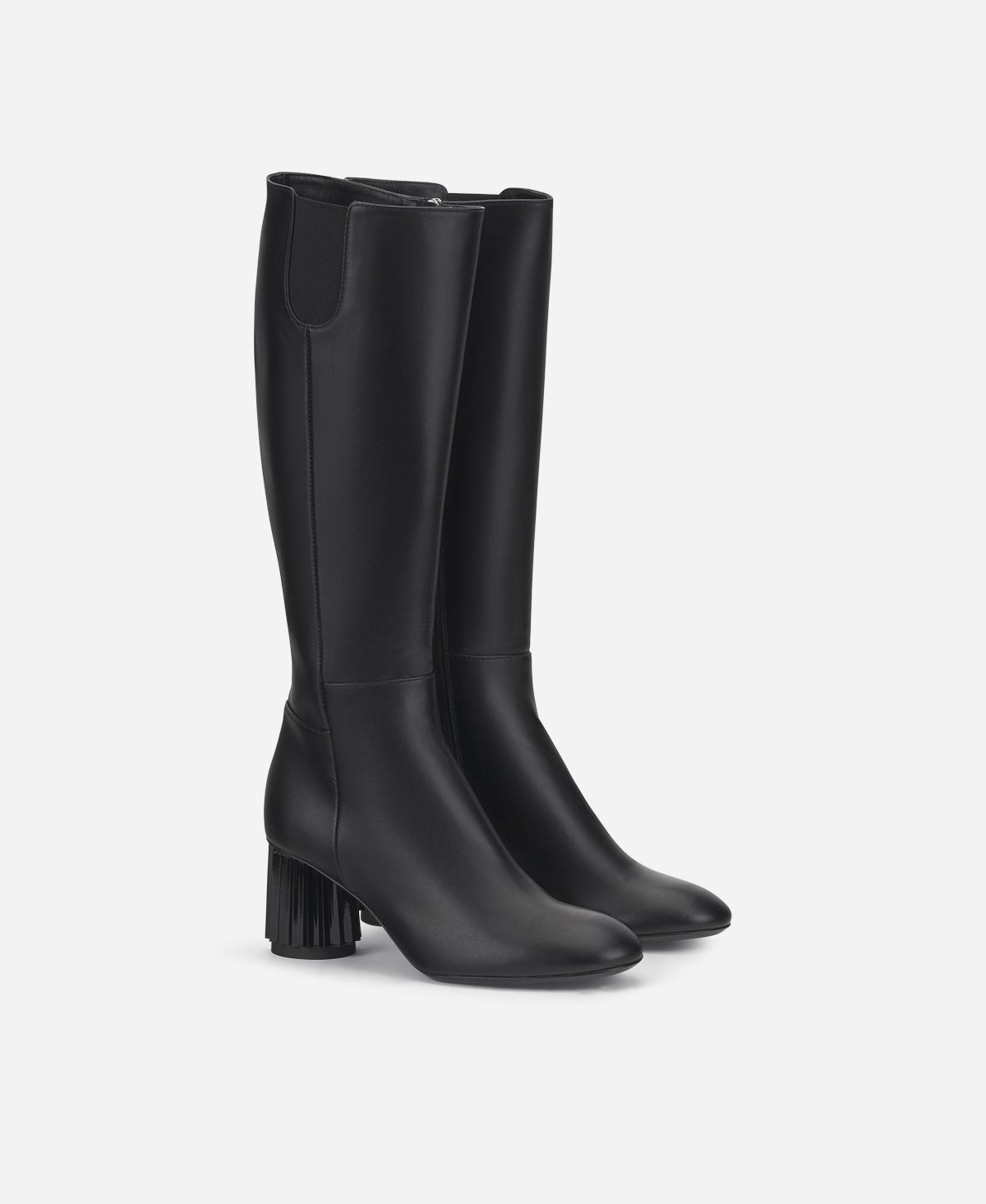 Agl Stivale con tacco Nero Dorica M Boot Novità