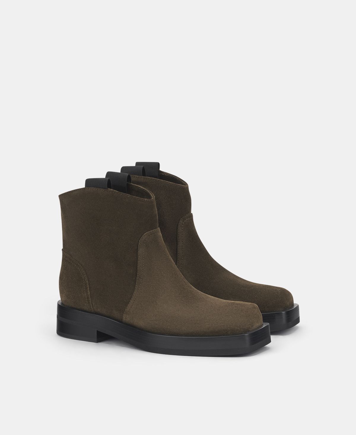 Agl Stivaletto texano Verde Rina Low Presa