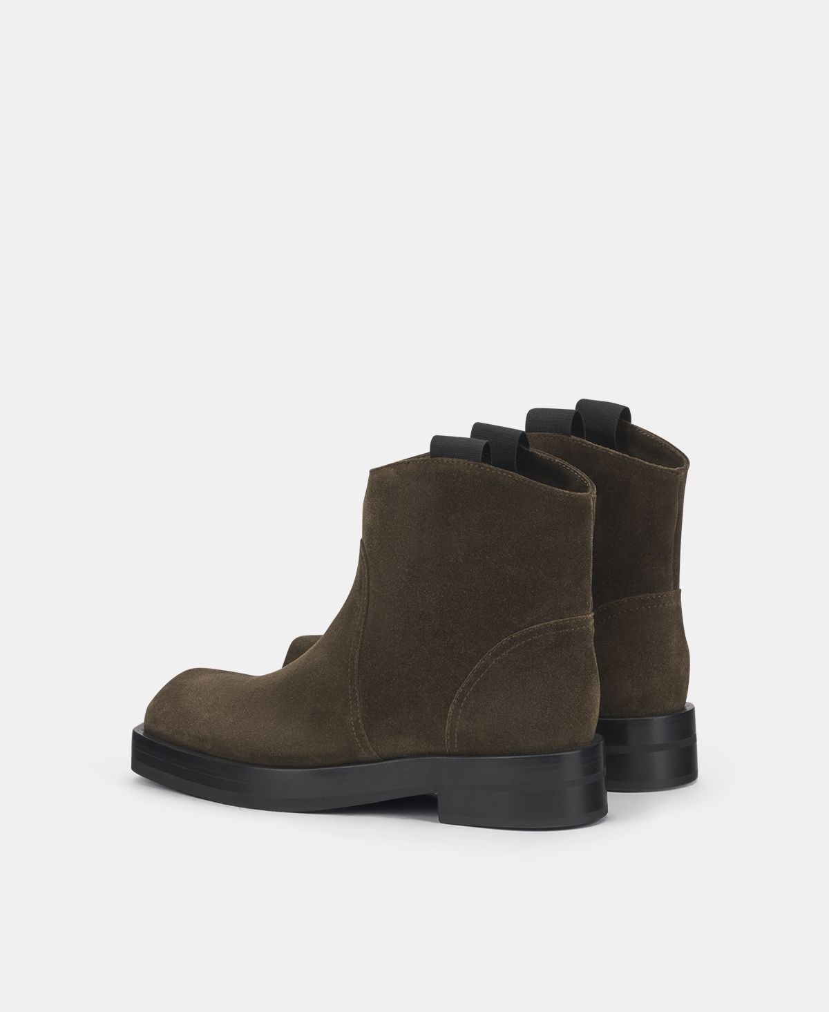 Agl Stivaletto texano Verde Rina Low Presa