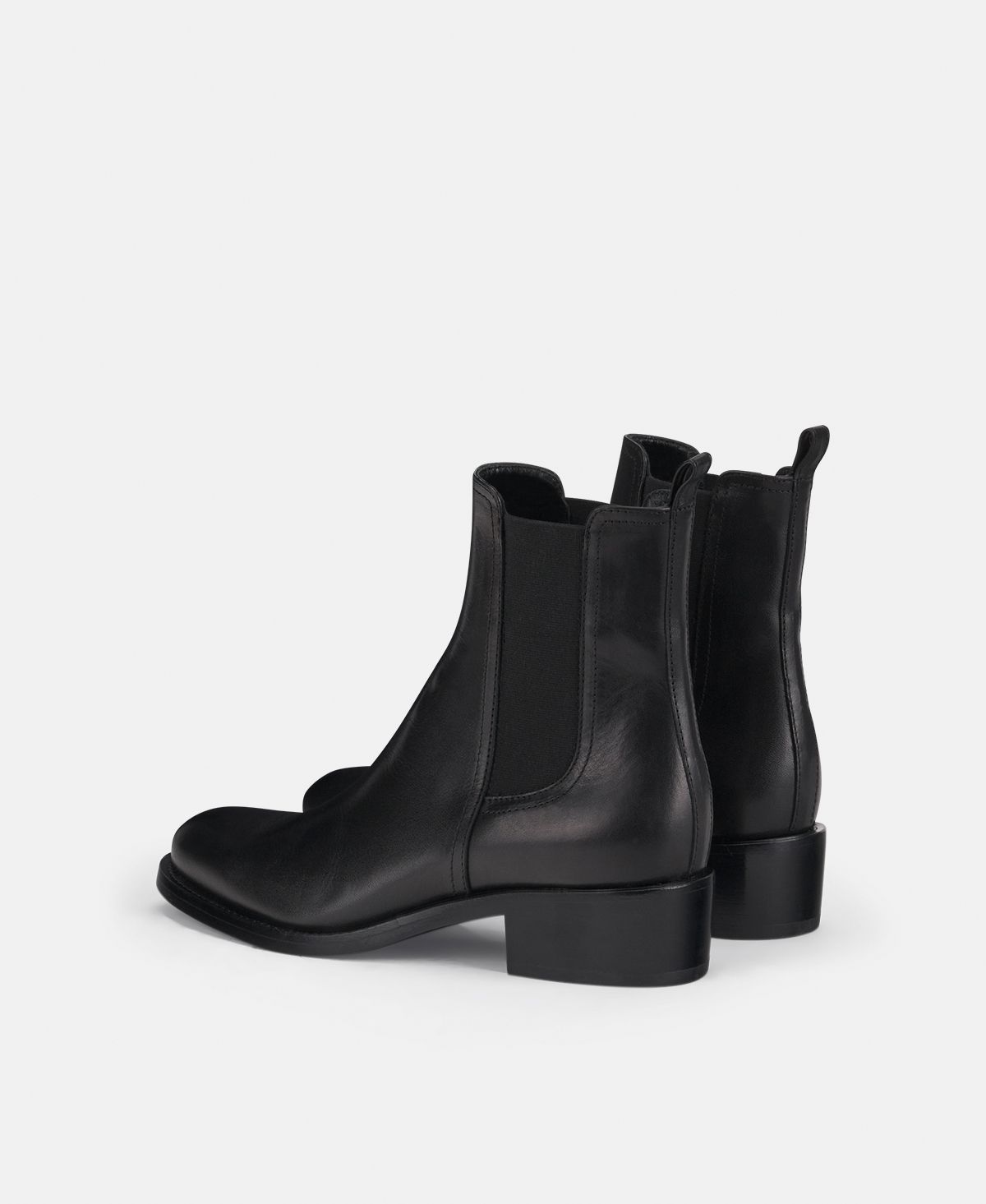 Agl Beatle in pelle Nero Georgia Beat Outlet