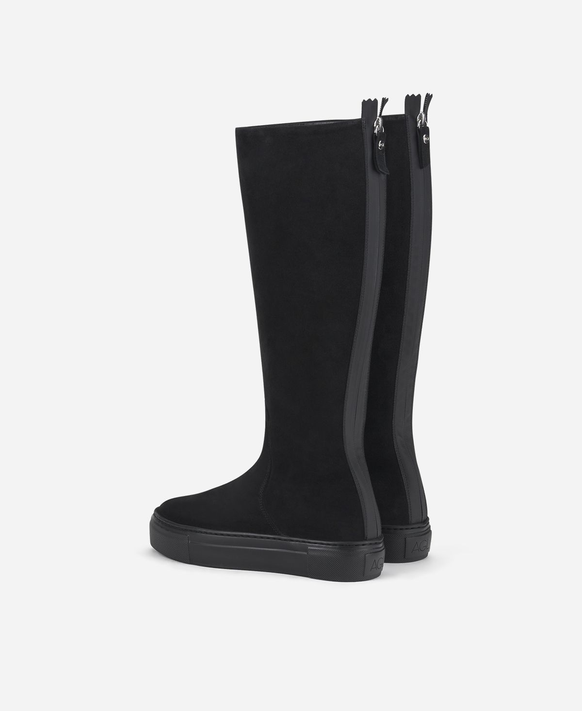 Agl Stivale sportivo in velour Nero Meghan Boot Hotsell