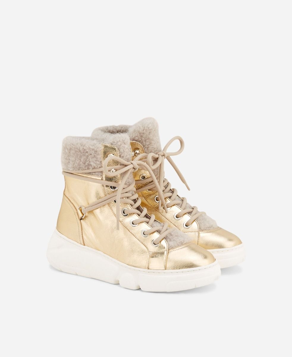 Agl Sneaker con montone Platino GISELLE Vendite Flash