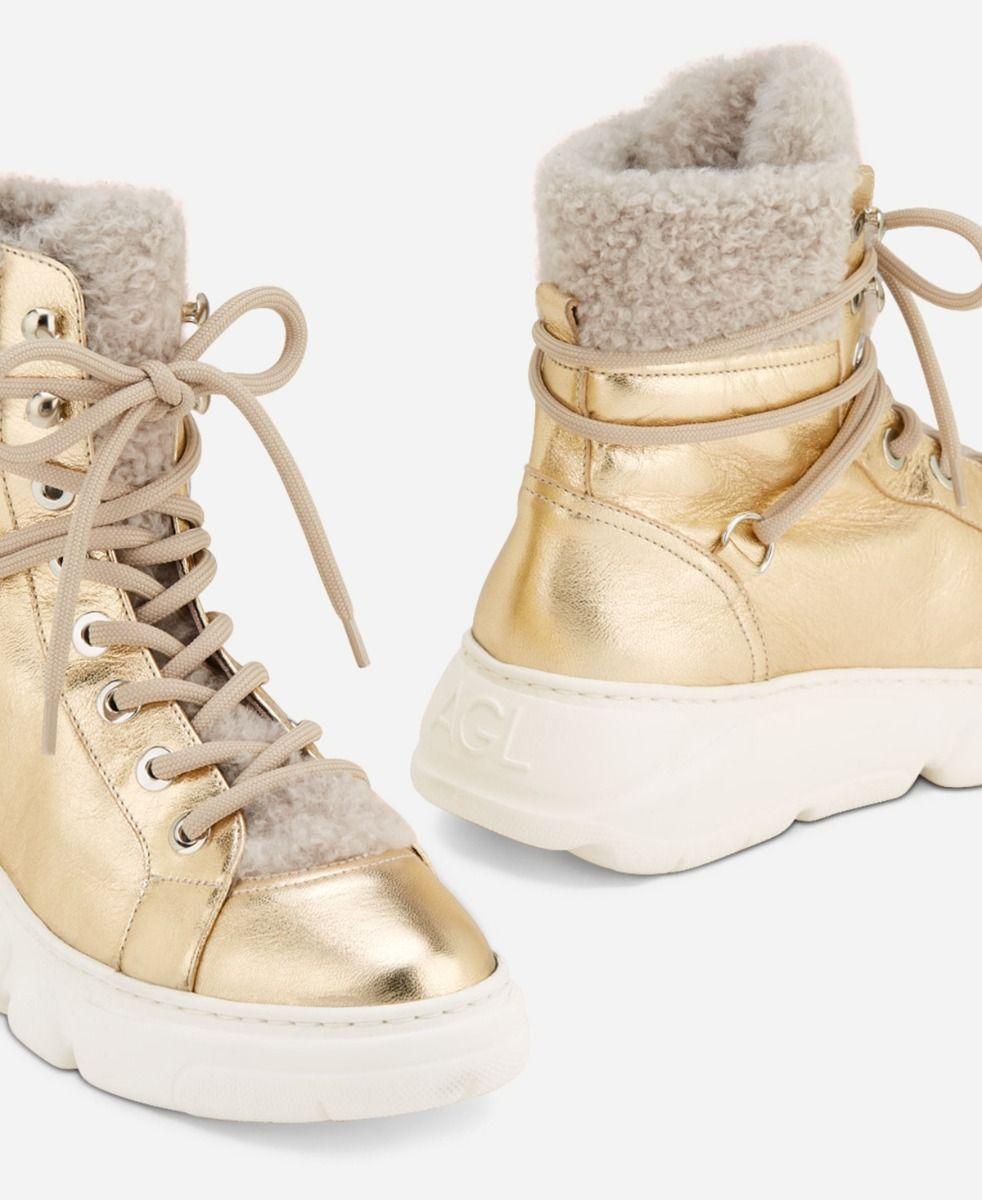 Agl Sneaker con montone Platino GISELLE Vendite Flash