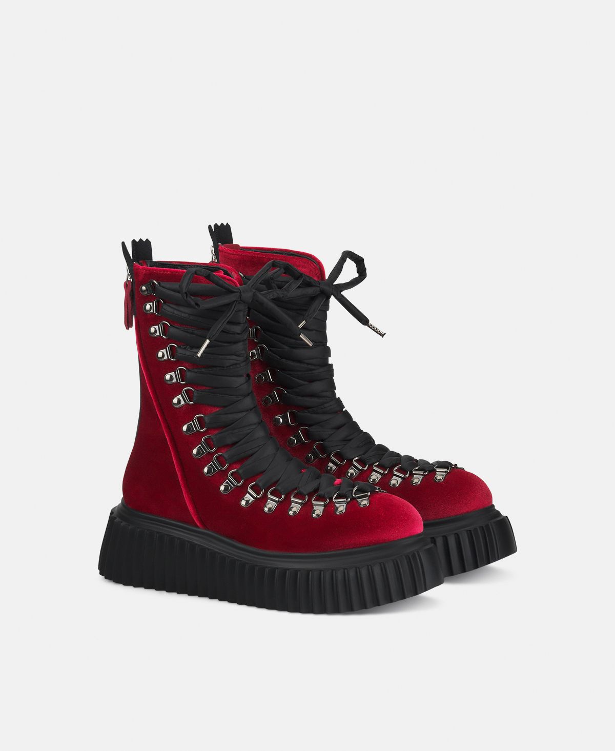 Agl Biker in pelle Rosso Dromo Velvet 2025