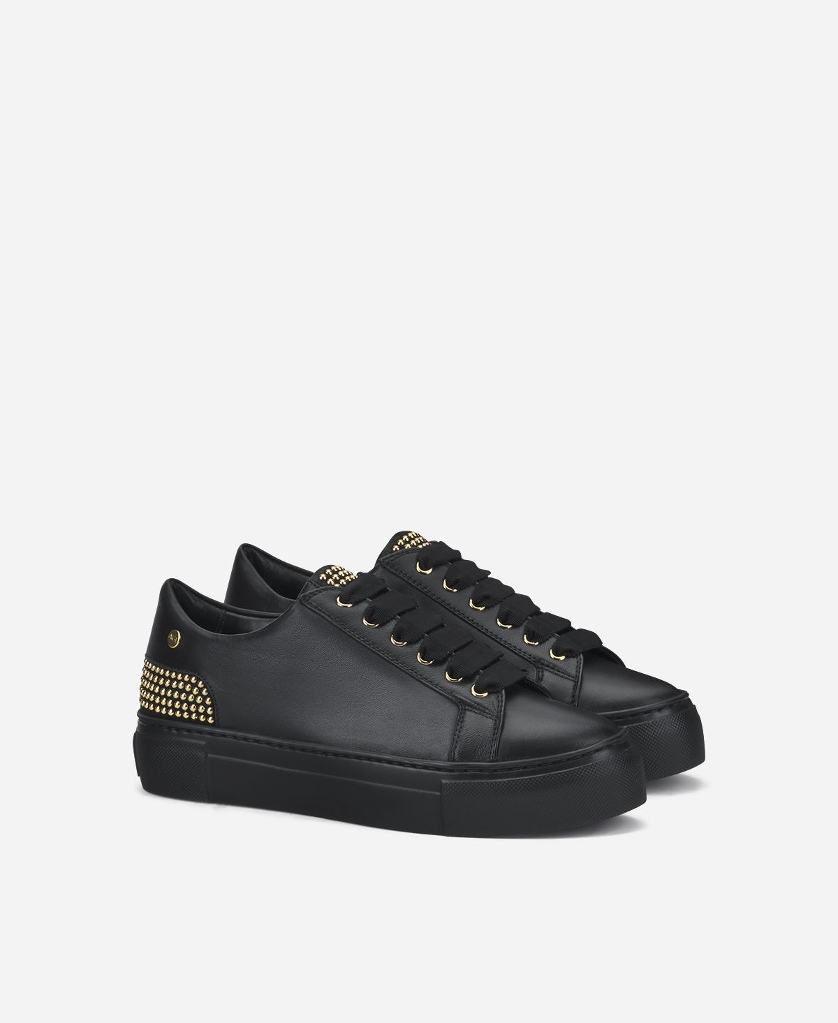 Agl Sneaker con borchie sul tallone Nero Stella Novità