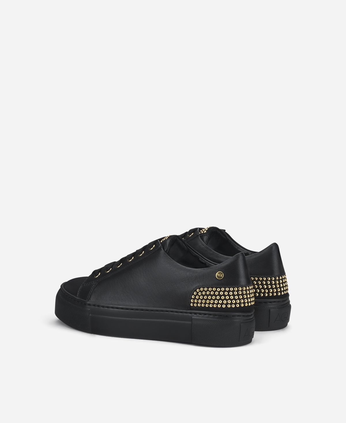 Agl Sneaker con borchie sul tallone Nero Stella Novità