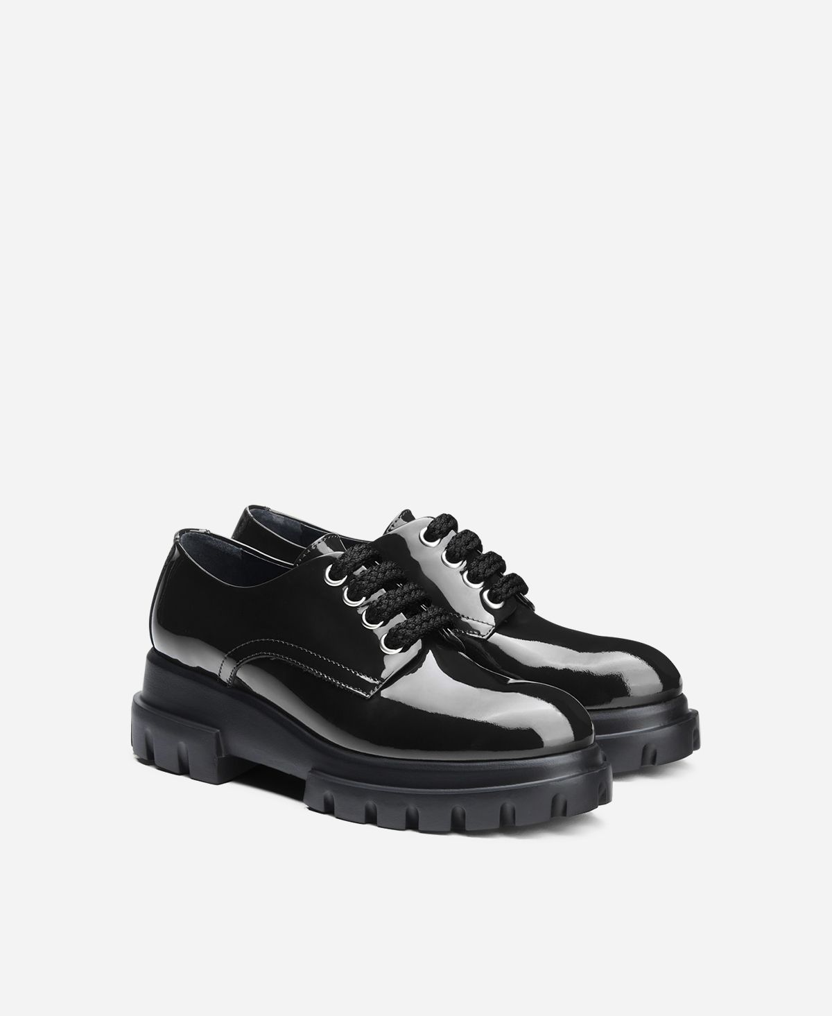 Agl Stringata in pelle Nero MAXINE LACE UP Online