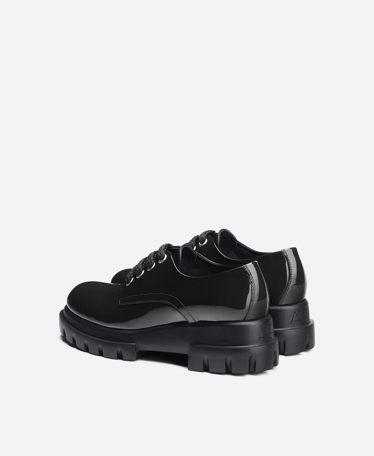 Agl Stringata in pelle Nero MAXINE LACE UP Online