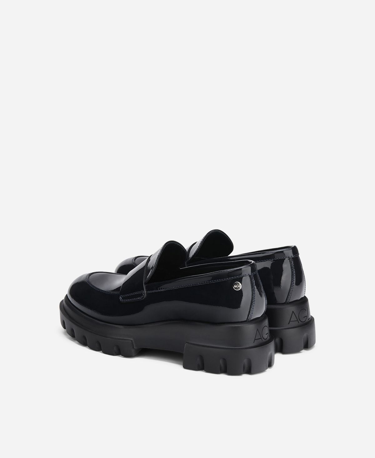 Agl Mocassino in vernice Blu notte IDA Outlet