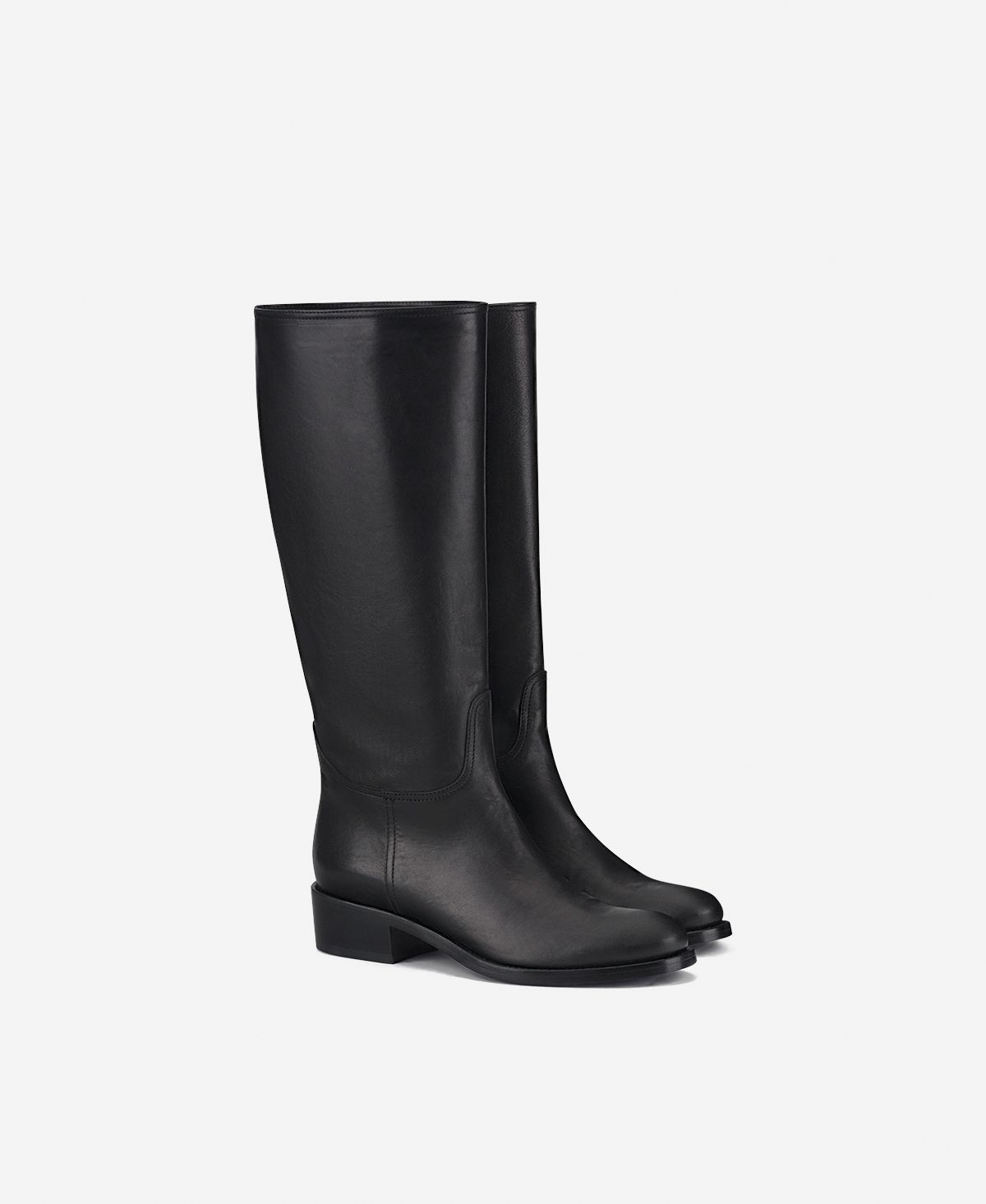 Agl Stivale in pelle Nero Georgia Offerte