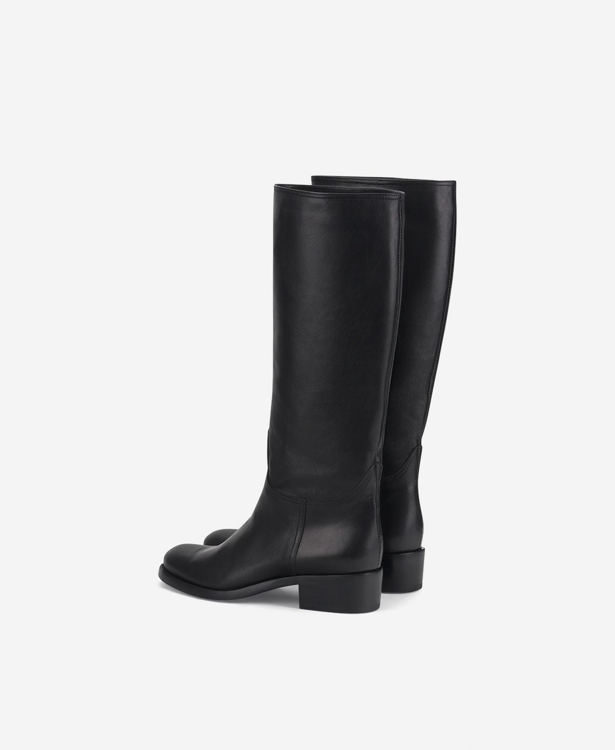 Agl Stivale in pelle Nero Georgia Offerte