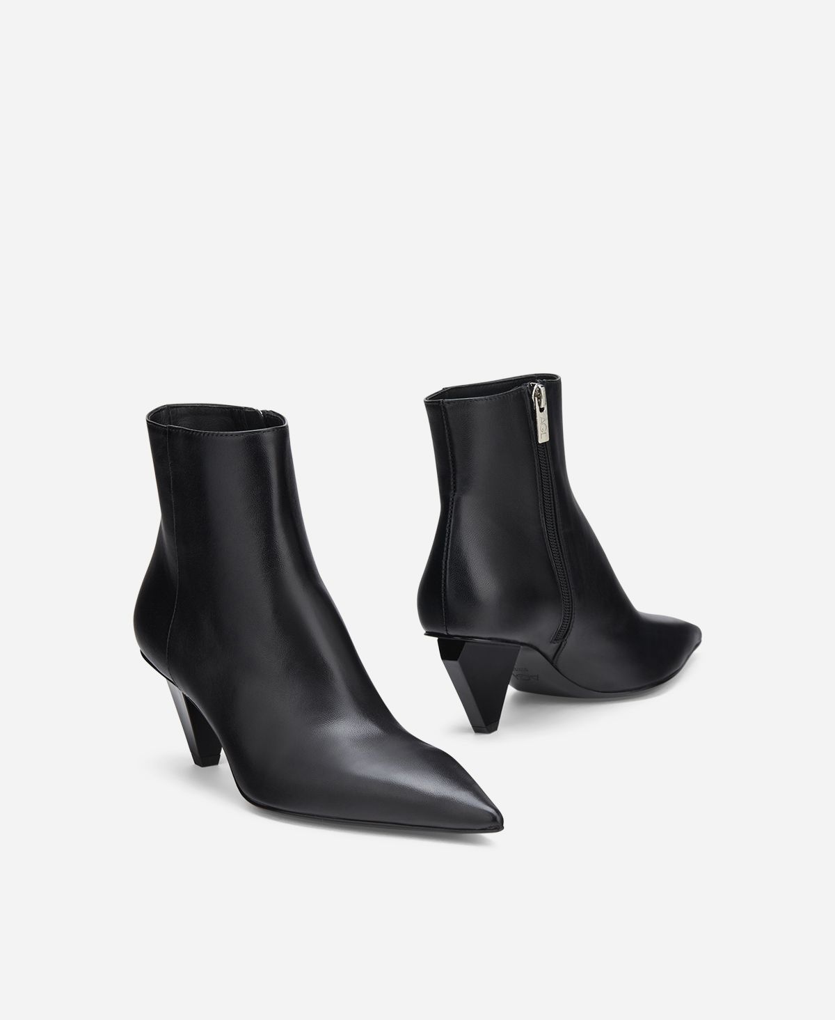 Agl Stivaletto in pelle Nero KNIFE BOOTIE Italy