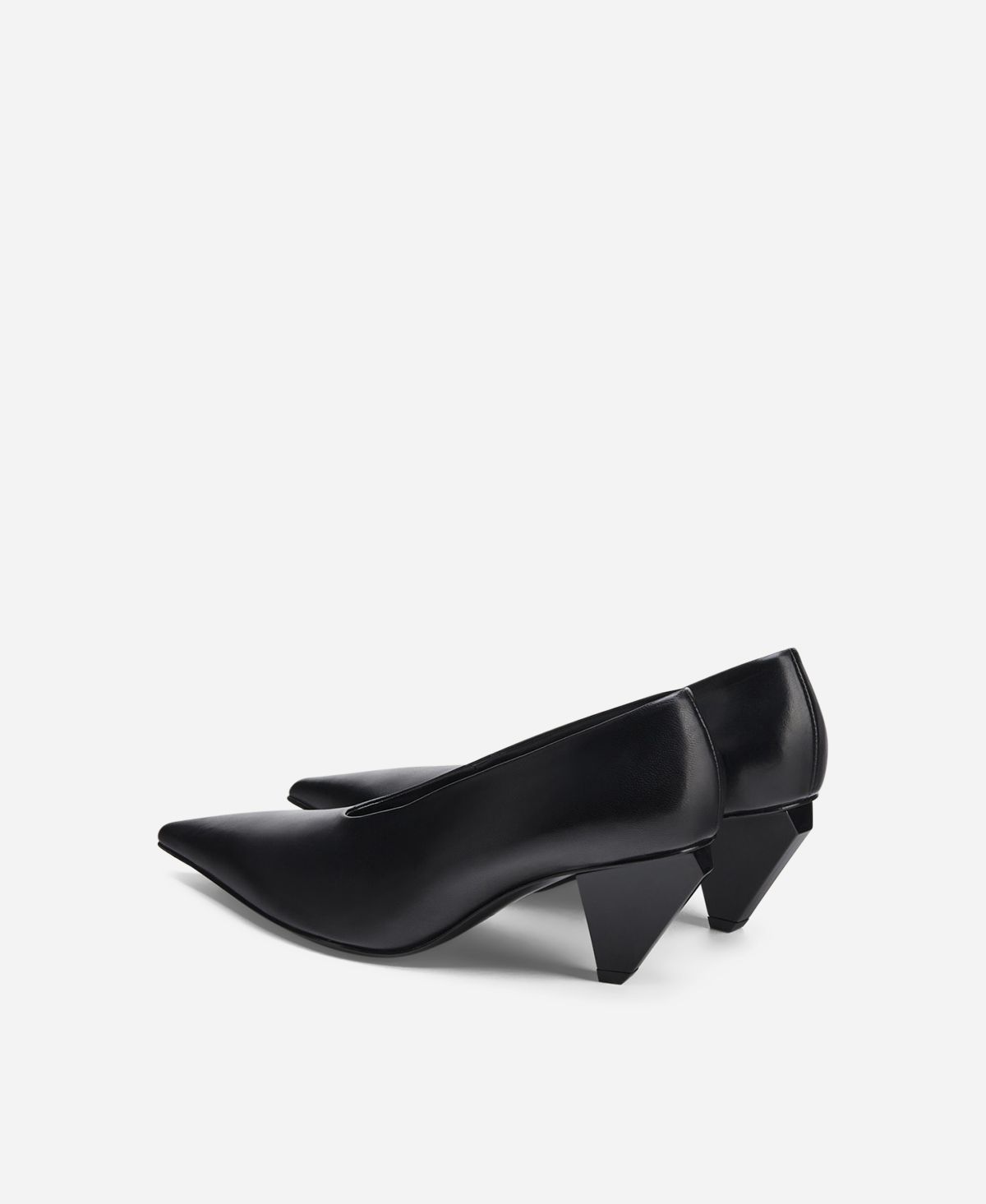 Agl Décolleté in pelle Nero KNIFE PUMP Italia