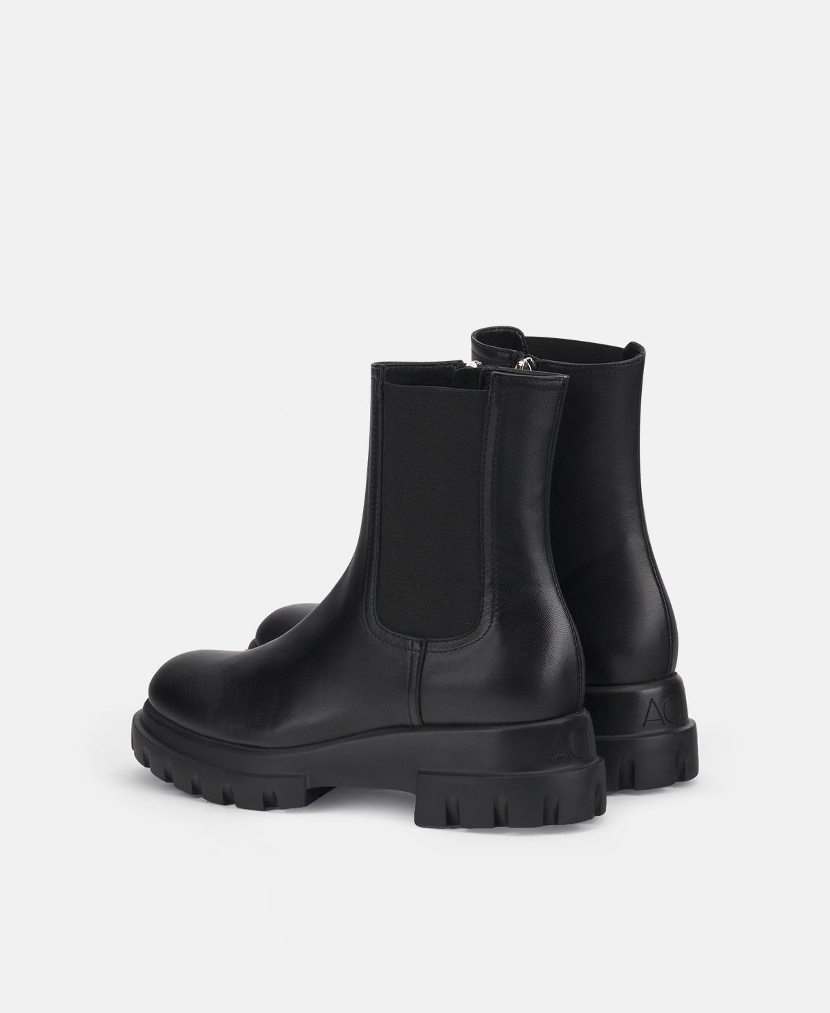 Agl Stivaletto in pelle Nero Chunky Beat Negozi Online