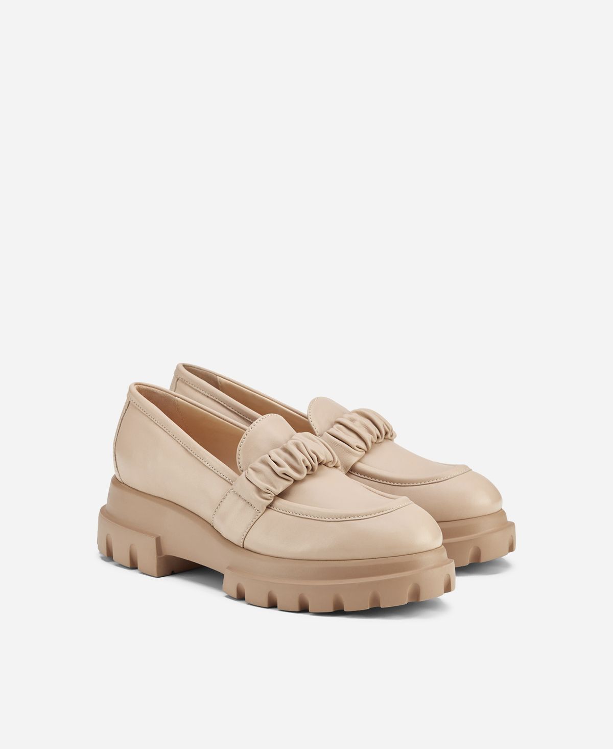 Agl Mocassino con rouche Beige CELESTE Promozione Limitata