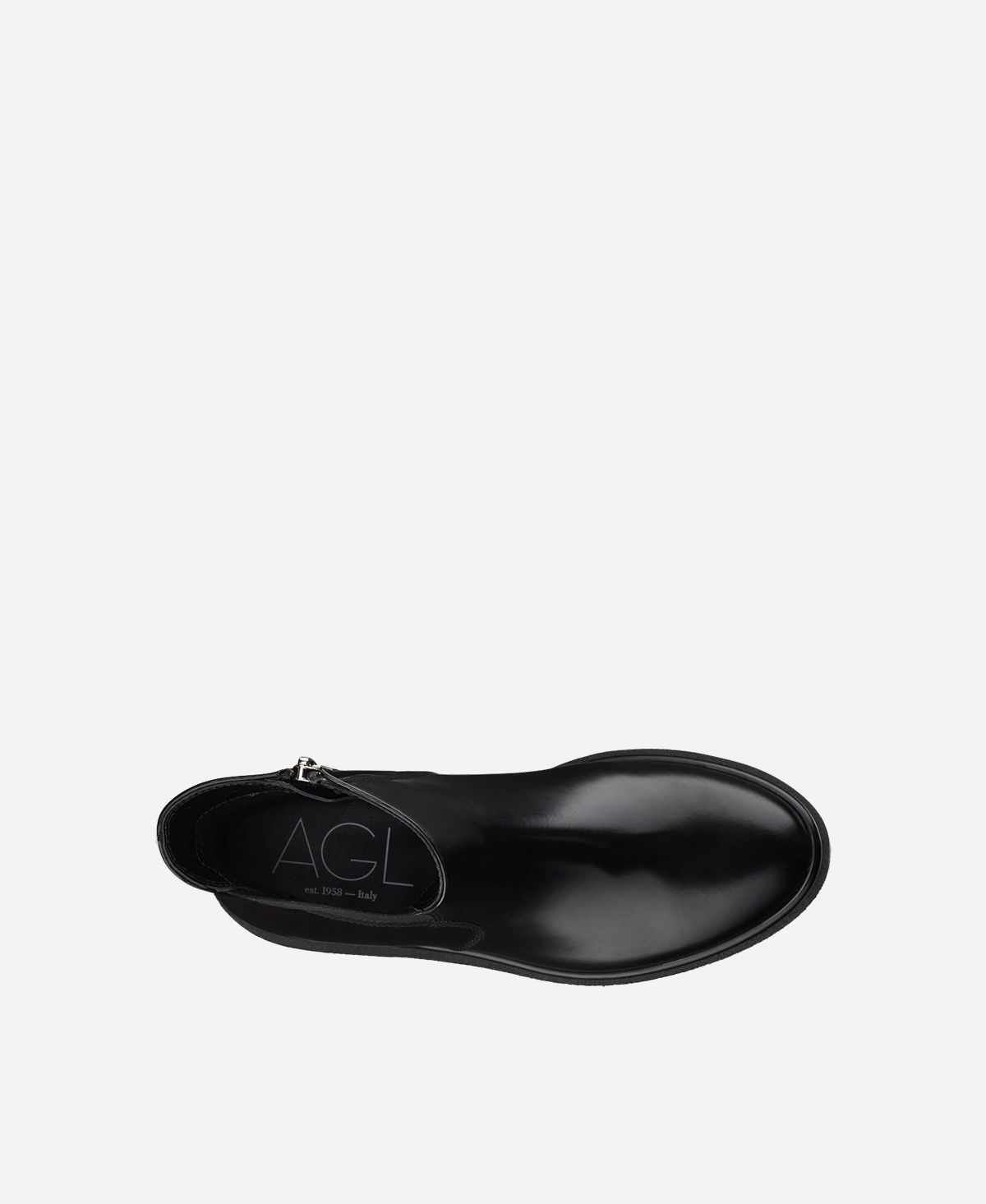 Agl Stivaletto con zip ed elastico Nero ALISON R BEAT Shopping Online