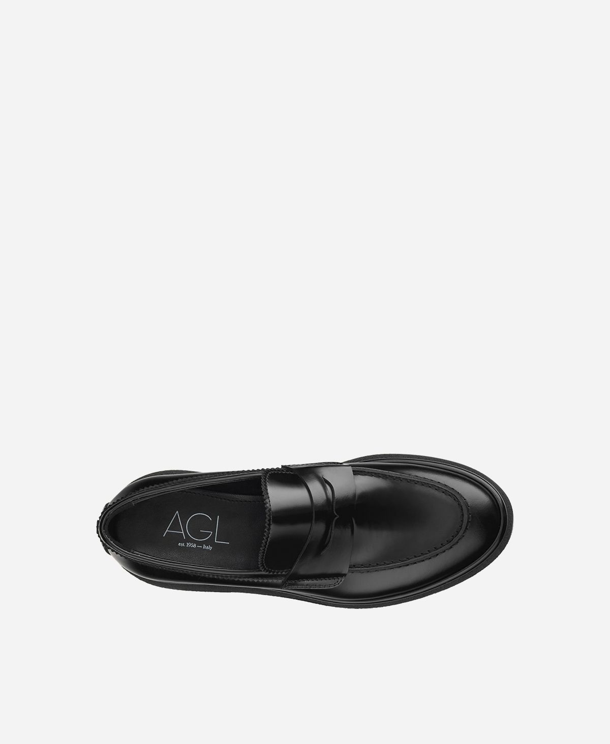 Agl Mocassino con para Nero ALISON R MOC Prezzo Ridotto