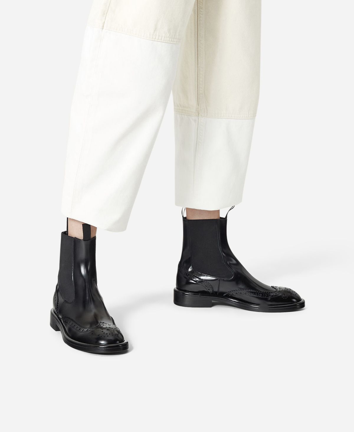 Agl Stivaletto con elastici Nero ALISON BEAT Sottocosto
