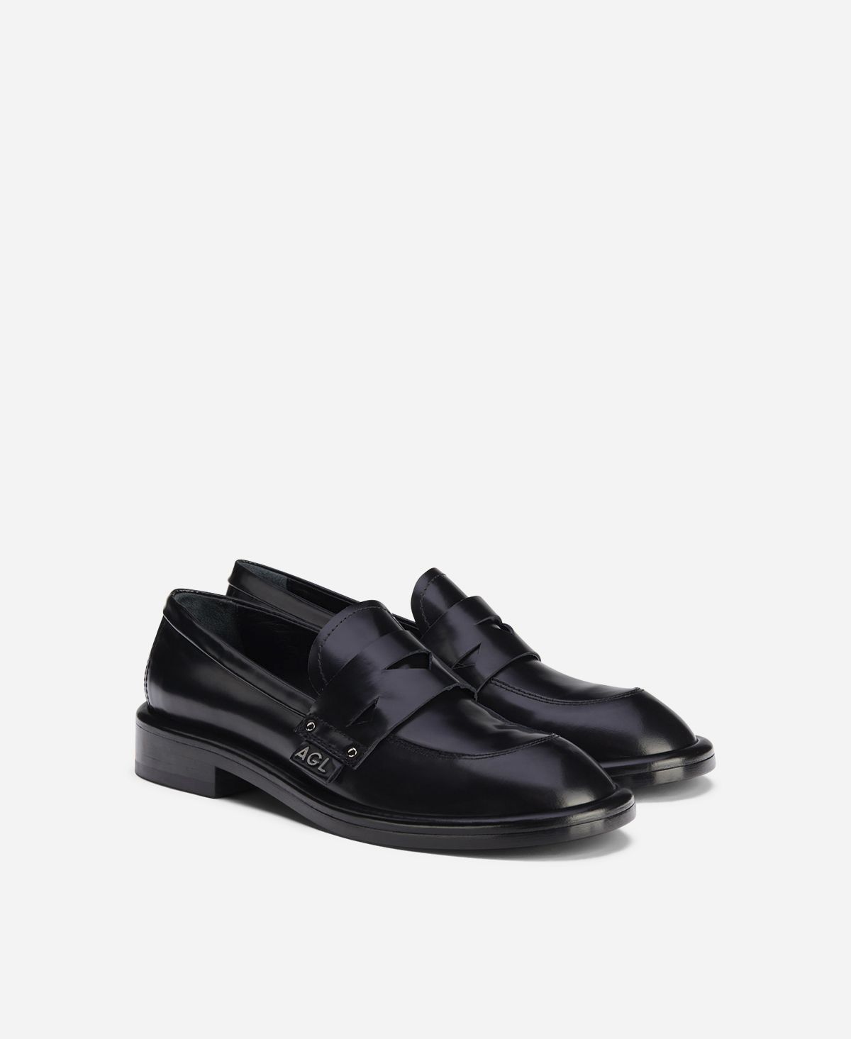 Agl Mocassino in pelle Nero ALISON MOC Novità