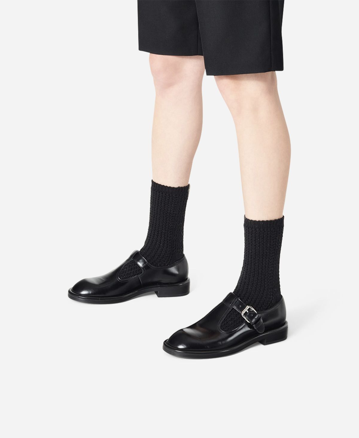 Agl Mary Jane in pelle Nero ALISON MARY JANE Sconto