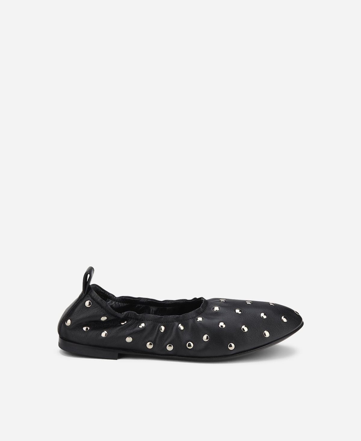 Agl Ballerina con borchie Nero Milly Soft