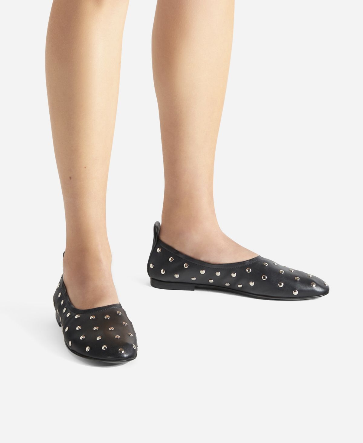 Agl Ballerina con borchie Nero Milly Soft Offerta