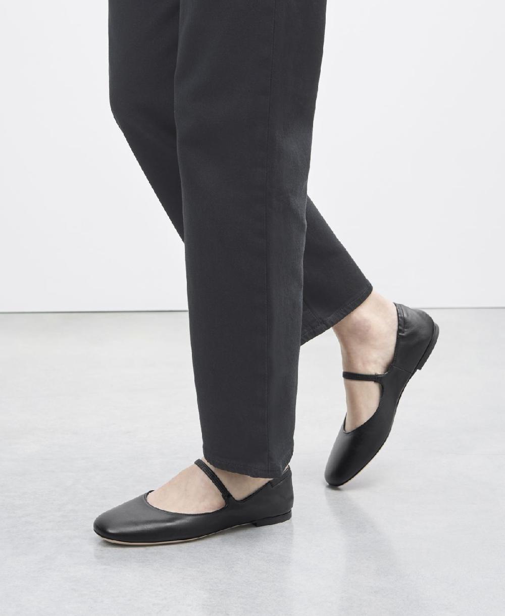 Agl Ballerina in pelle Nero Iris Economico