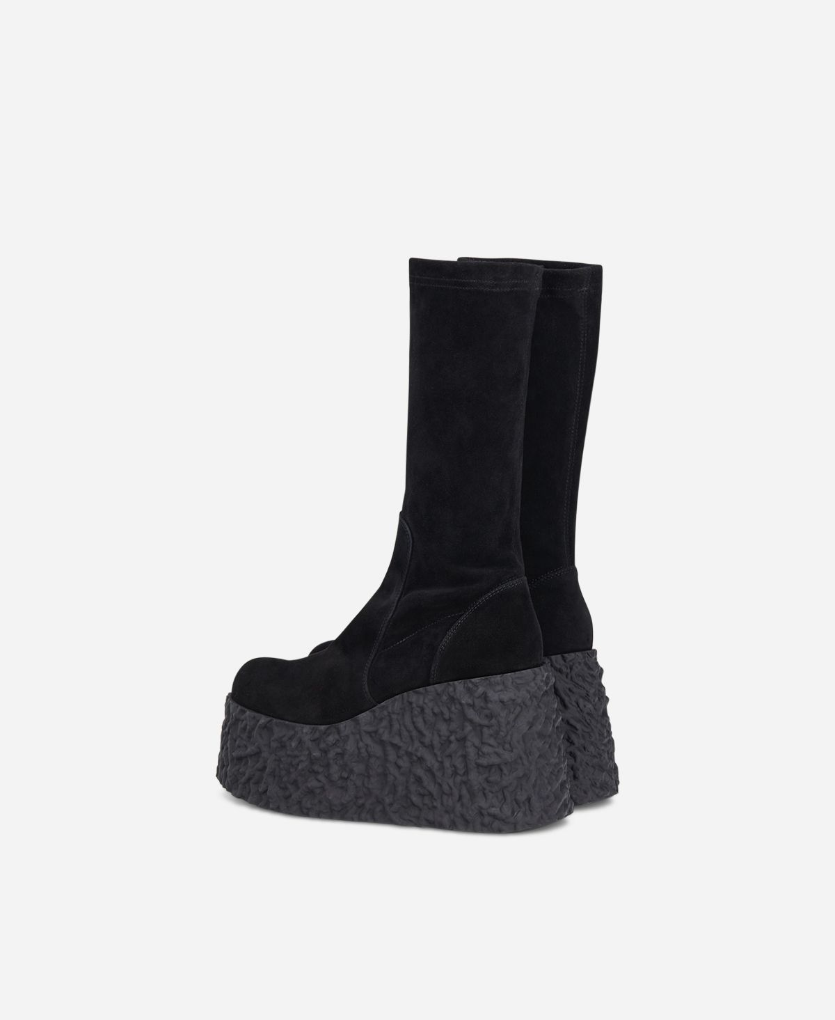 Agl Stivale in nappa stretch Nero velour LAVA STRETCH Hotsell
