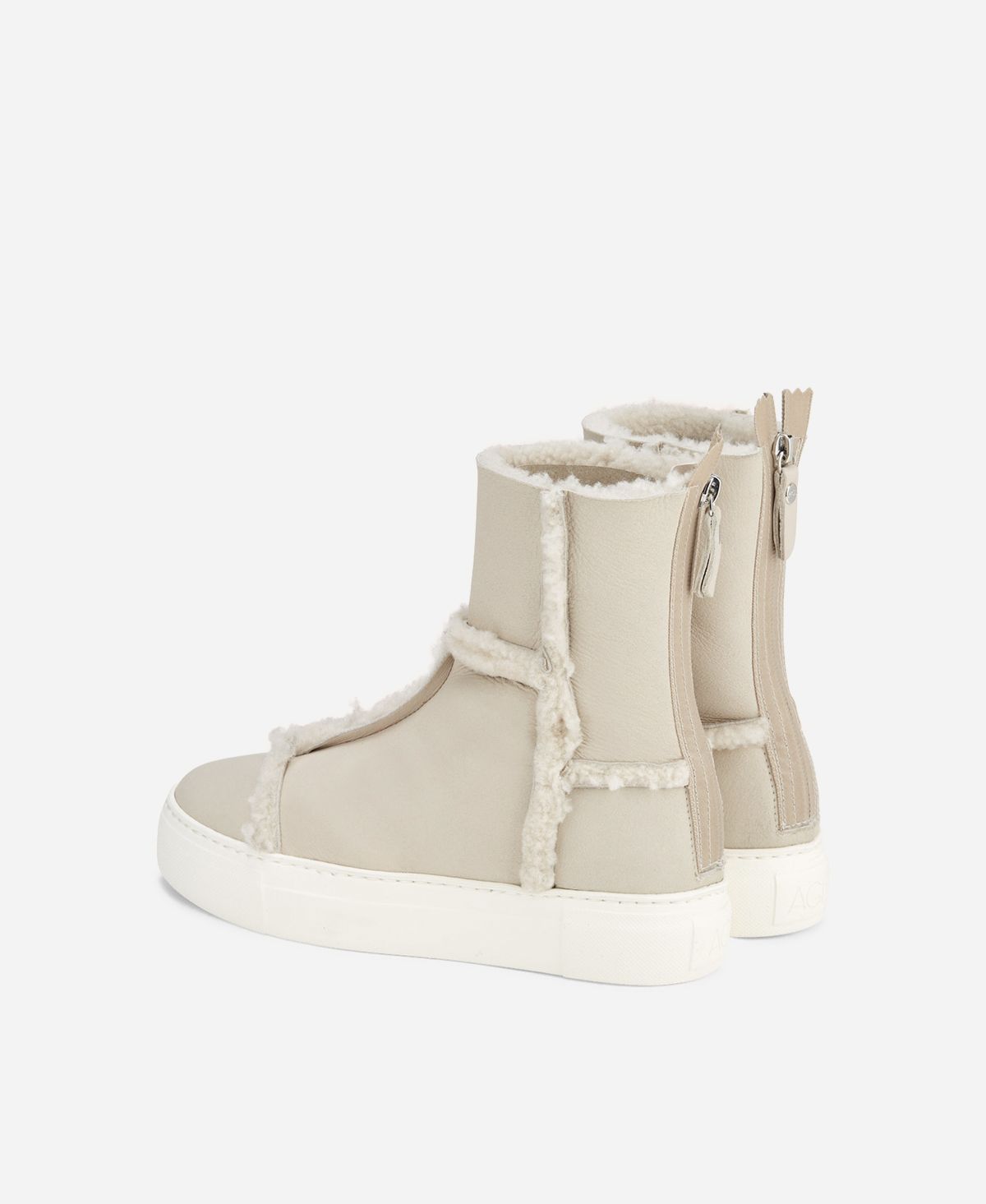Agl Sneaker in montone Avorio ROSY Online Outlet